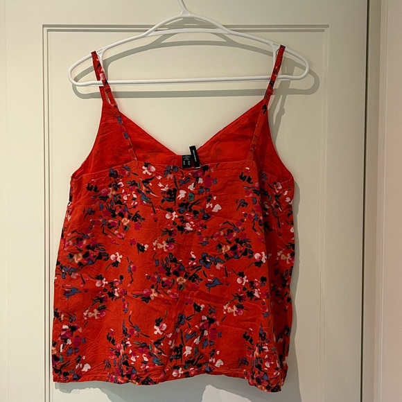 Coral with print VeronModa tank - Picture 2 of 3